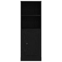 Highboard Rovere Nero 36x35.5x103.5 cm Legno ingegnerizzato