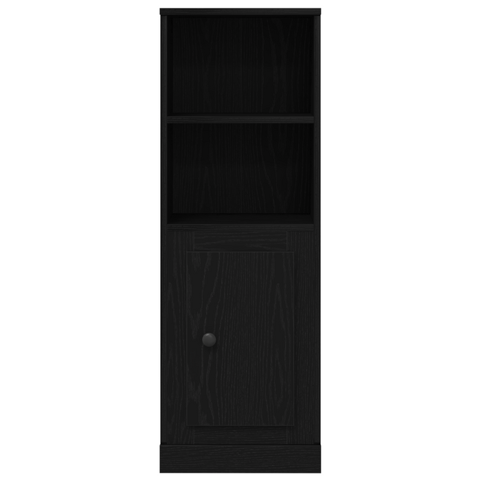 Highboard Rovere Nero 36x35.5x103.5 cm Legno ingegnerizzato