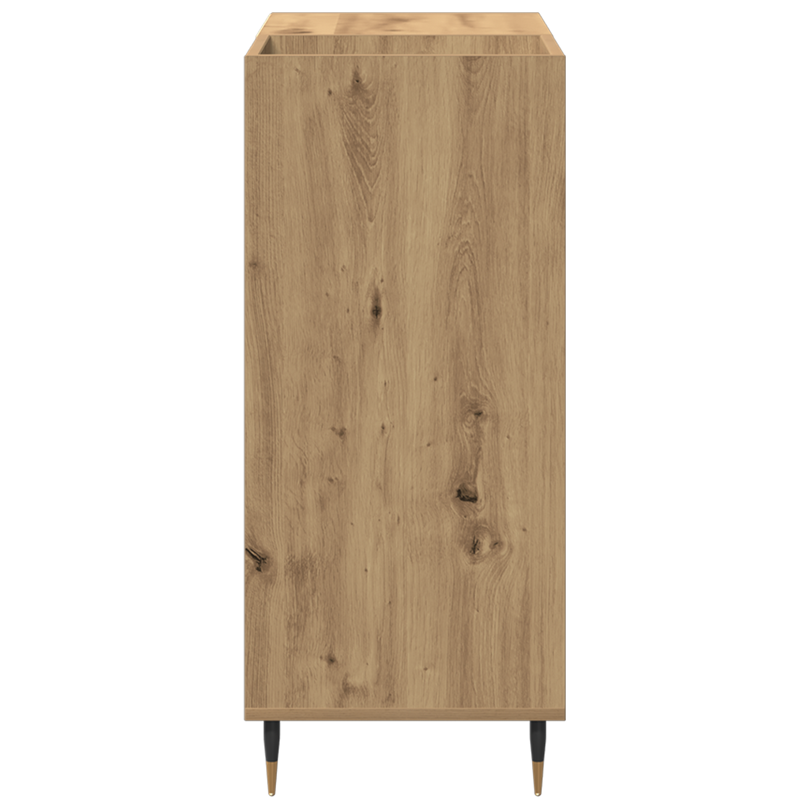 Armadio per dischi in legno usato 84,5x38x89 cm in legno ingegnerizzato