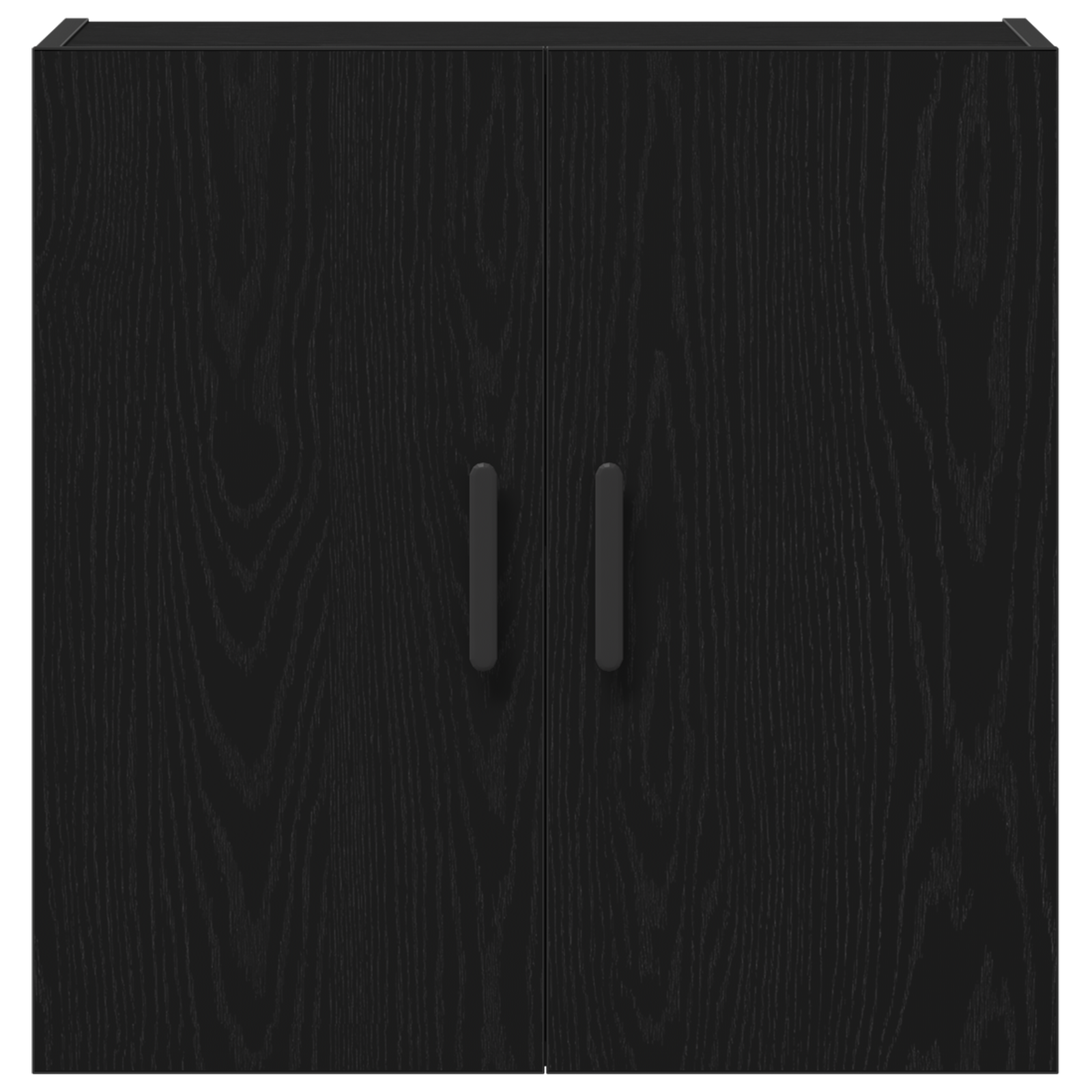 Armadio a muro  Nero Quercia 60x31x60 cm Legno ingegnerizzato