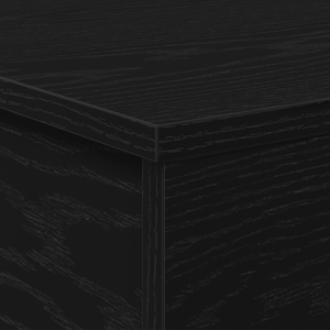 Tavolino da Caffè Rovere Nero 90x44.5x45 cm Legno ingegnerizzato