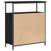 Armadio a muro  Noce Nero 69,5x34x90 cm Legno ingegnerizzato