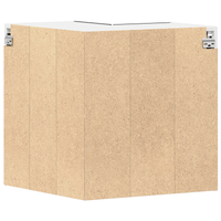 Armadio Angolare  - Rovere Nero - 57x57x60 cm - Realizzato in Legno Ingegnerizzato