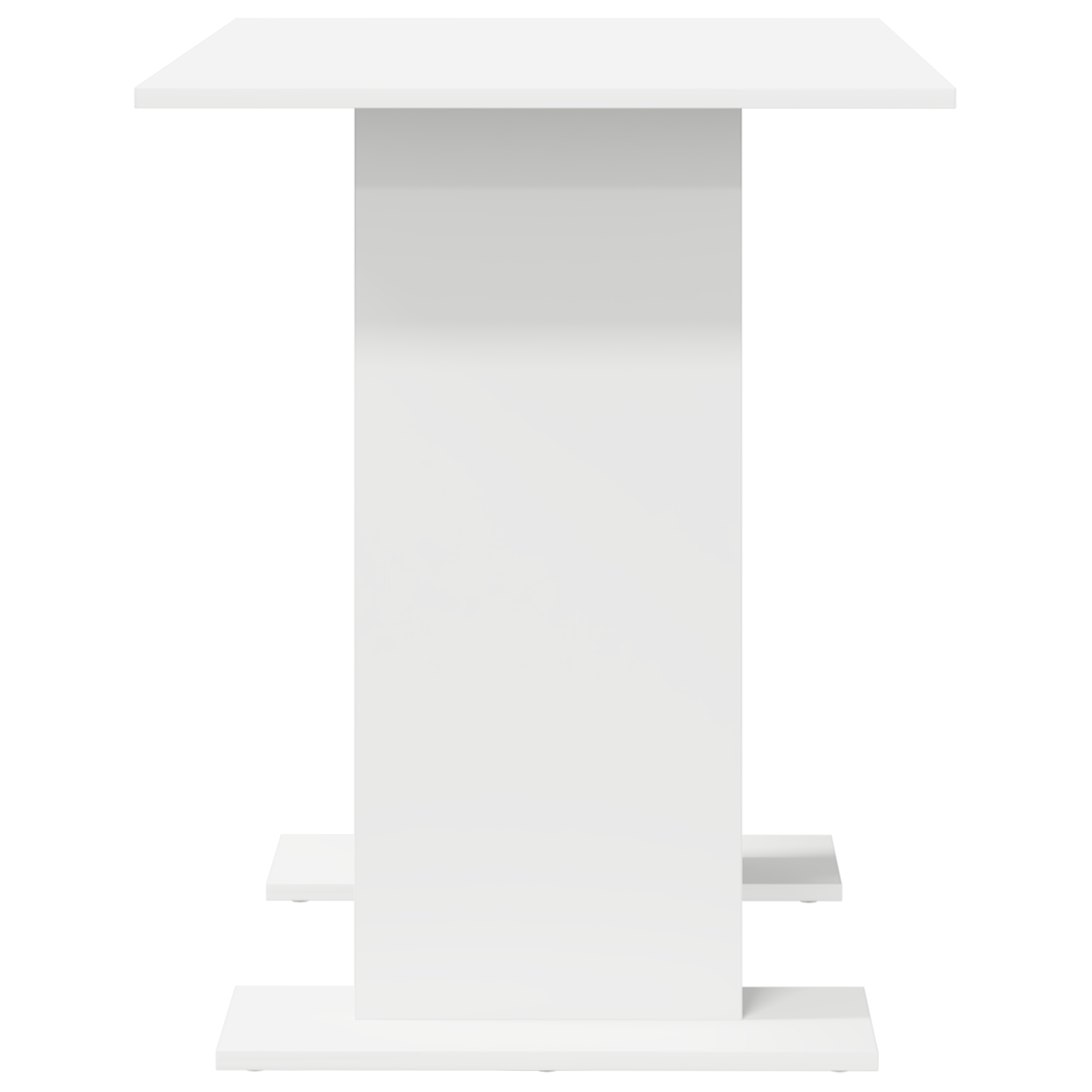 Tavolo da pranzo  Bianco 110x60x75 cm in legno ingegnerizzato