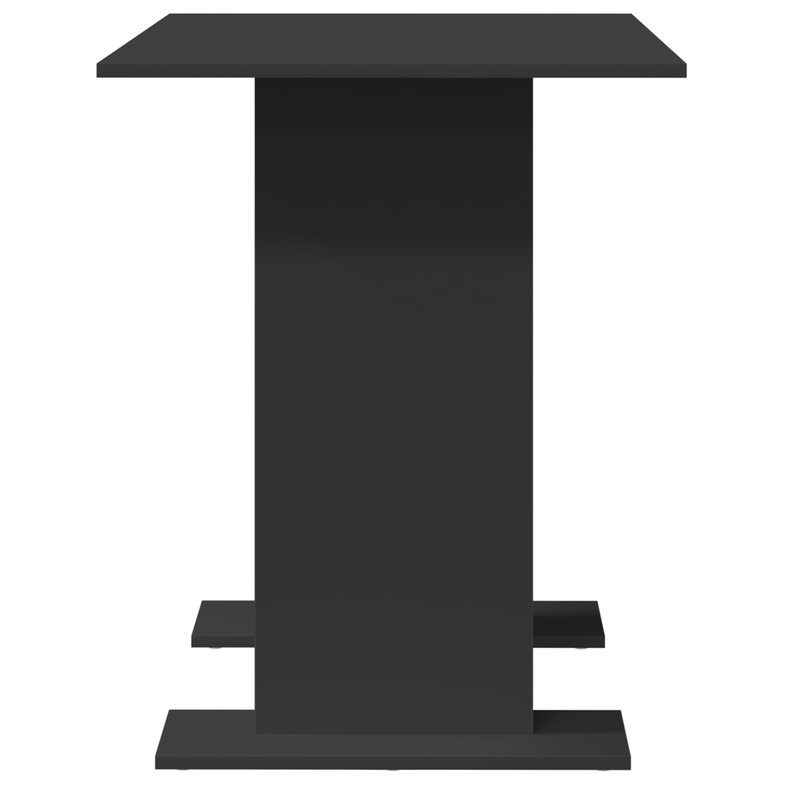 Tavolo da pranzo Nero 100x60x75 cm in legno ingegnerizzato