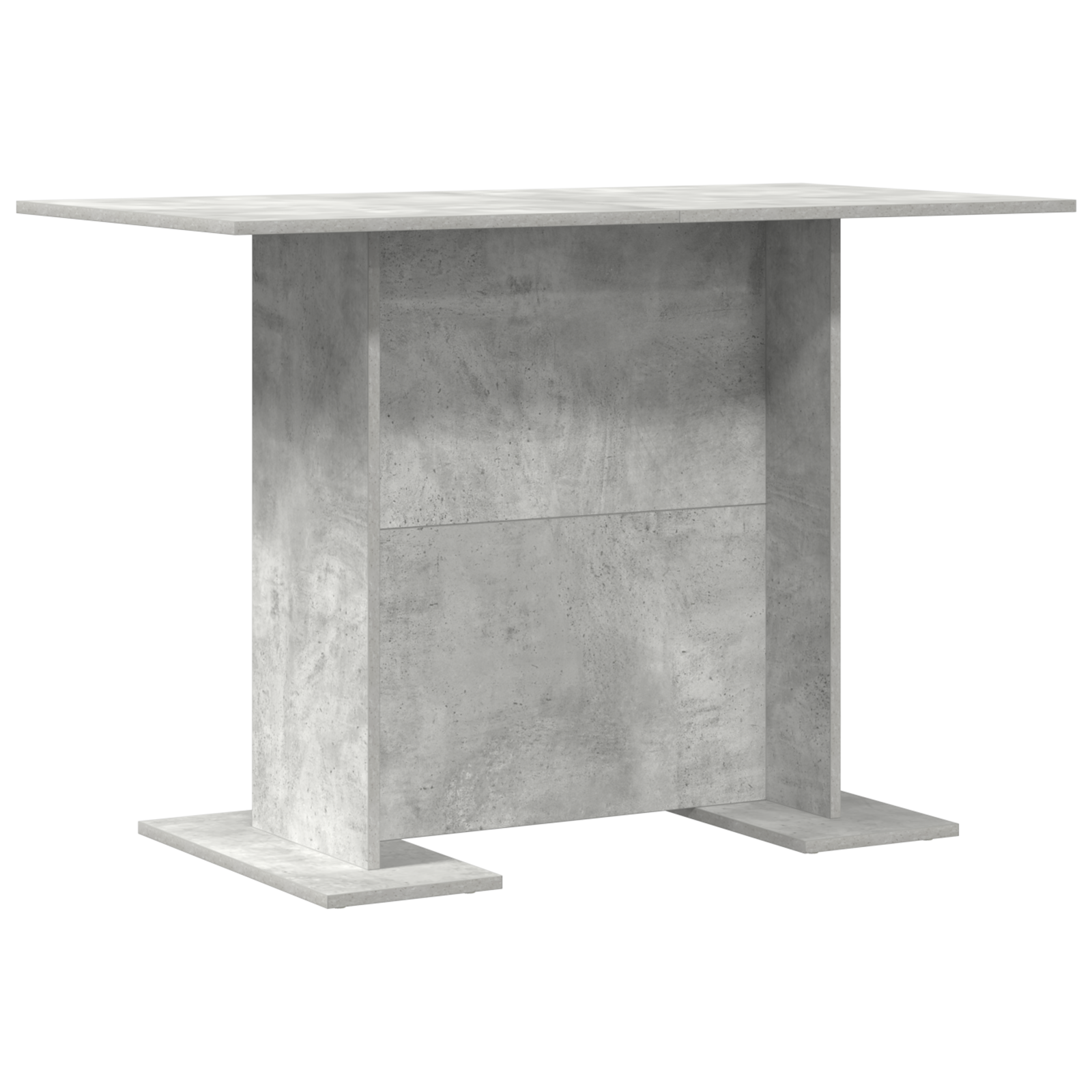 Tavolo da pranzo  Grigio cemento 110x60x75 cm Legno ingegnerizzato