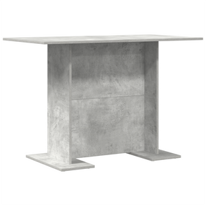 Tavolo da pranzo  Grigio cemento 110x60x75 cm Legno ingegnerizzato