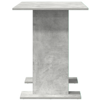 Tavolo da pranzo  Grigio cemento 110x60x75 cm Legno ingegnerizzato