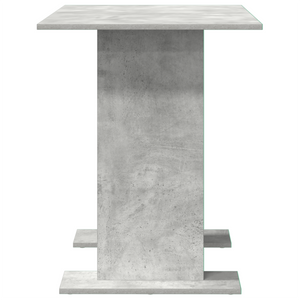 Tavolo da pranzo  Grigio cemento 110x60x75 cm Legno ingegnerizzato