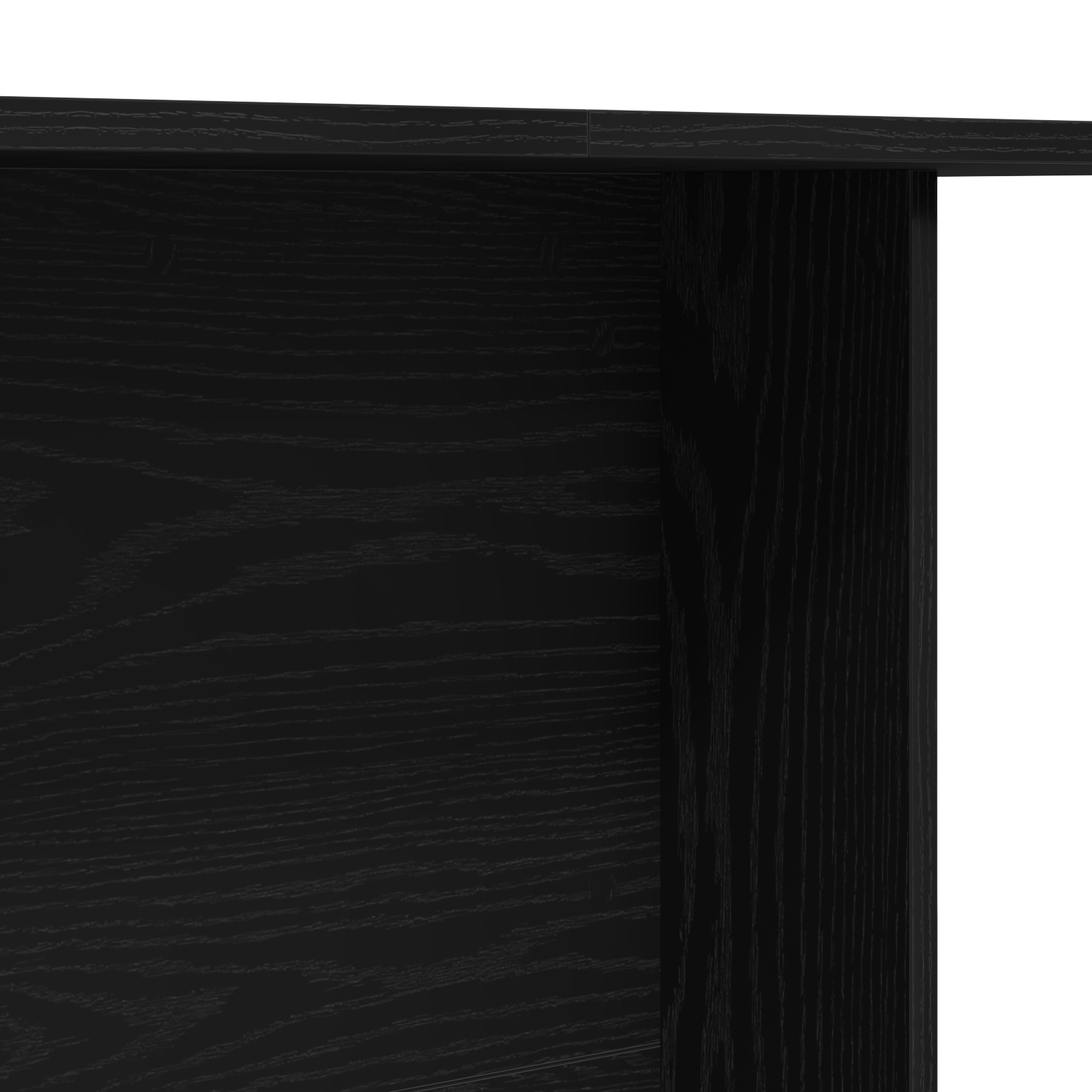 Tavolo da pranzo  Nero Rovere 110x60x75 cm Legno ingegnerizzato