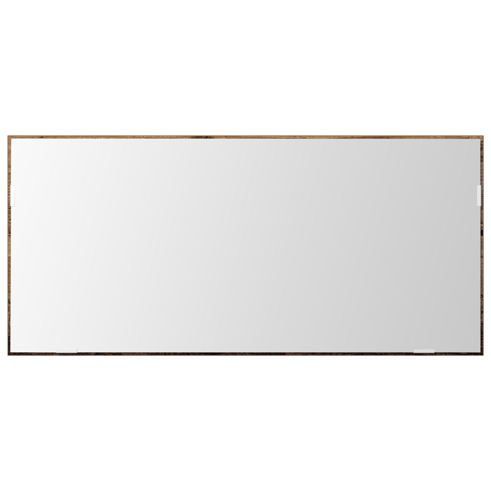 Mobiletto da Bagno  con Luci a LED in Legno Vecchio 80x37 cm