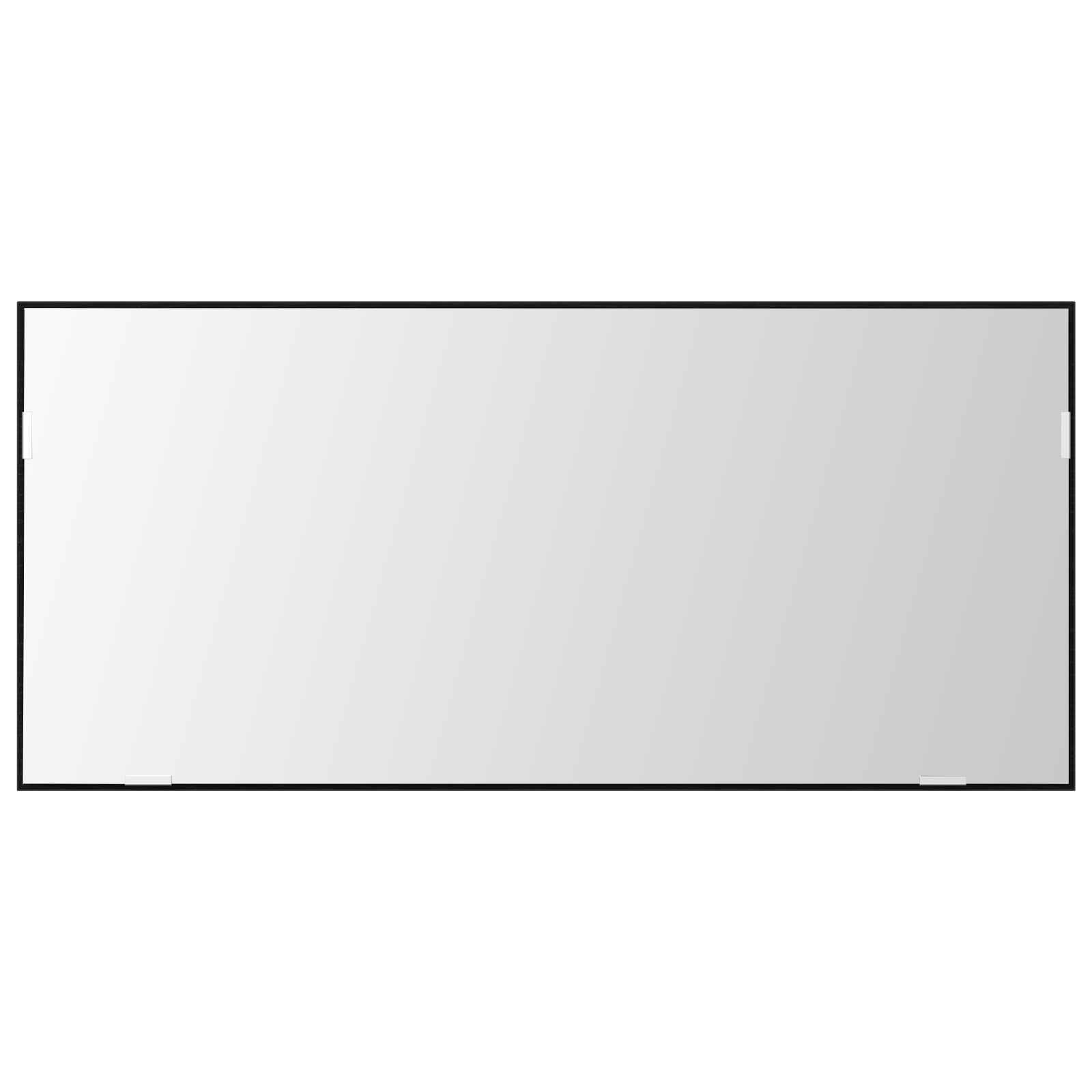 Mobile da Bagno con Specchio e Luce LED Rovere Nero 80x37 cm