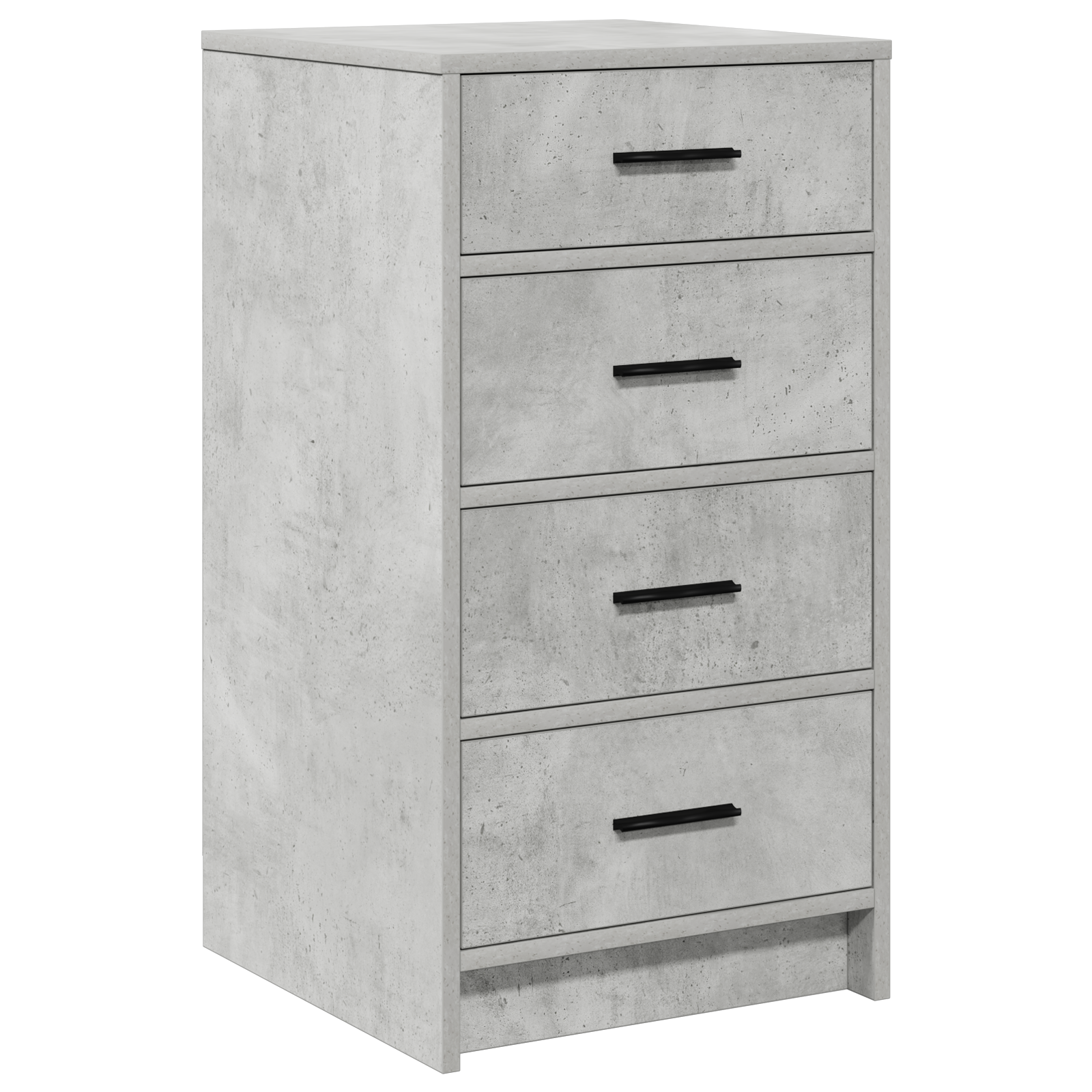Sideboard Grigio Cemento 40x41x75 cm Legno Ingegnerizzato