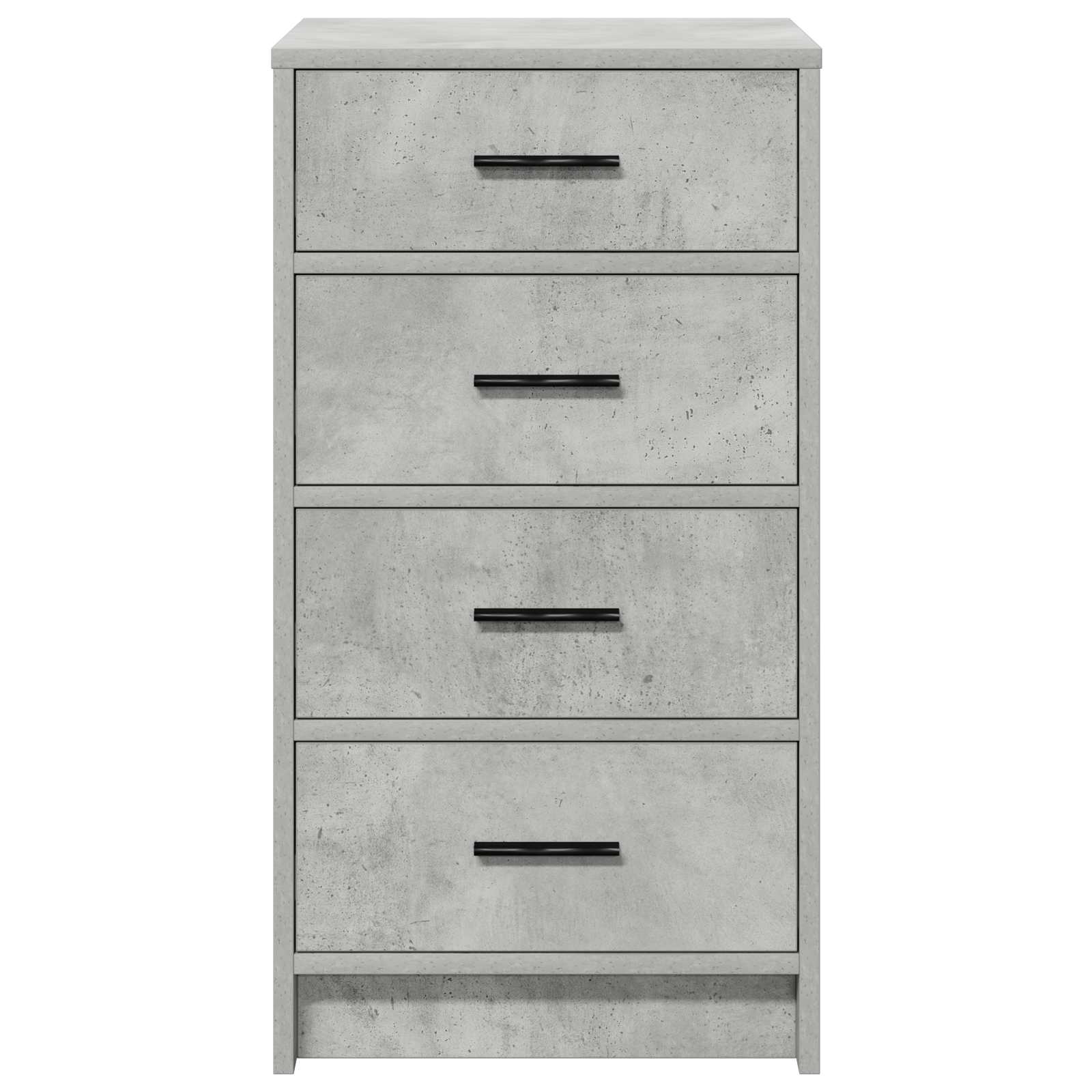 Sideboard Grigio Cemento 40x41x75 cm Legno Ingegnerizzato