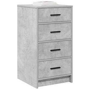 Sideboard Grigio Cemento 40x41x75 cm Legno Ingegnerizzato