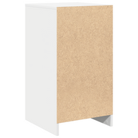 Credenza Bianca 40x41x75 cm Legno Ingegnerizzato