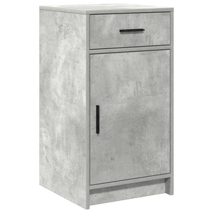 Sideboard Grigio Cemento 40x41x75 cm Legno Ingegnerizzato