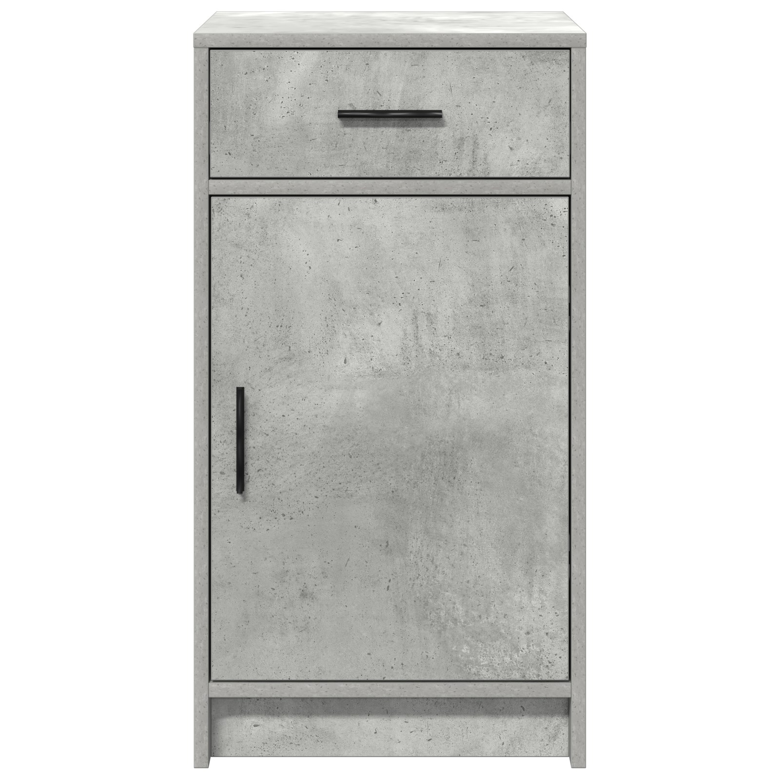 Sideboard Grigio Cemento 40x41x75 cm Legno Ingegnerizzato