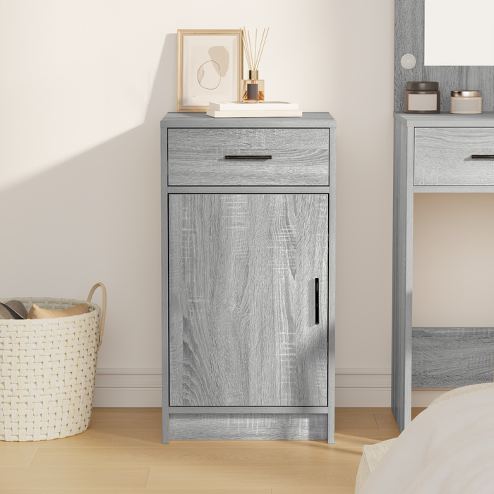 Sideboard vitaXL Grigio Sonoma 40x41x75 cm Legno ingegnerizzato