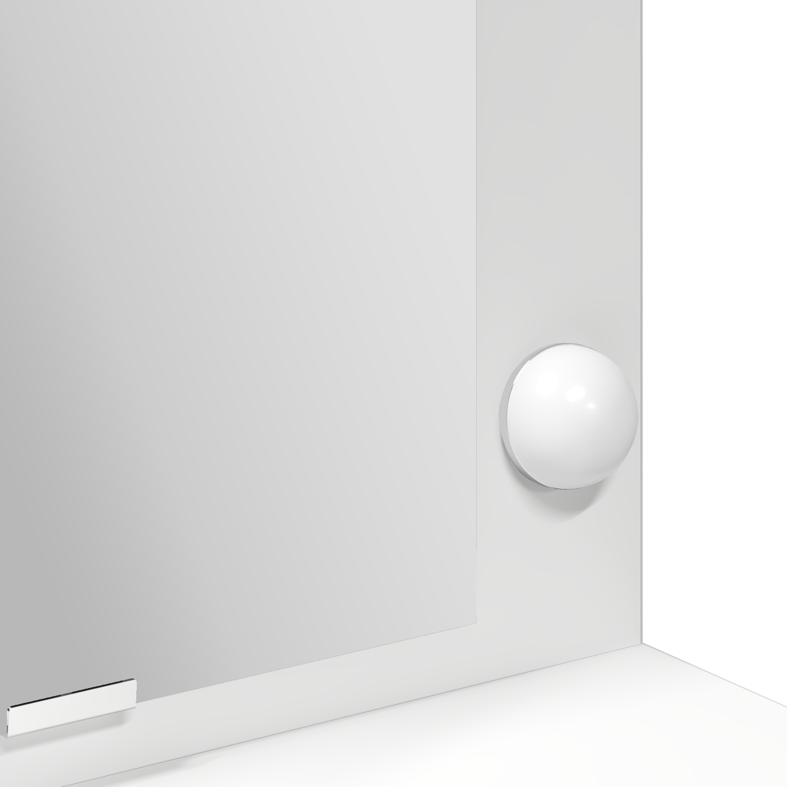 Tavolo da Trucco Bianco con Luci LED - 100x41x135 cm