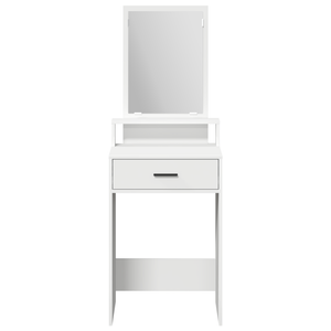 Tavolo da Trucco  con Cassetti Bianco 50x41x140 cm