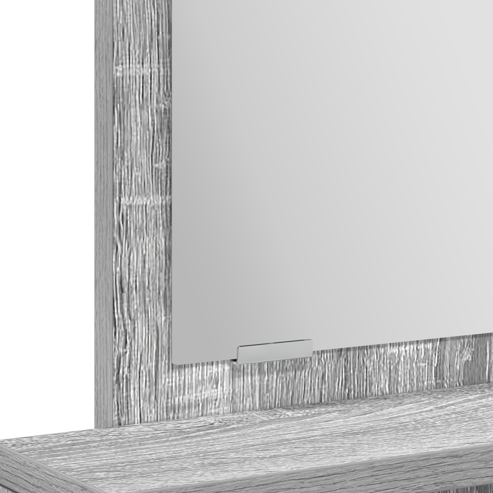 Tavolo da trucco  con cassetti Grigio Sonoma 50x41x140 cm