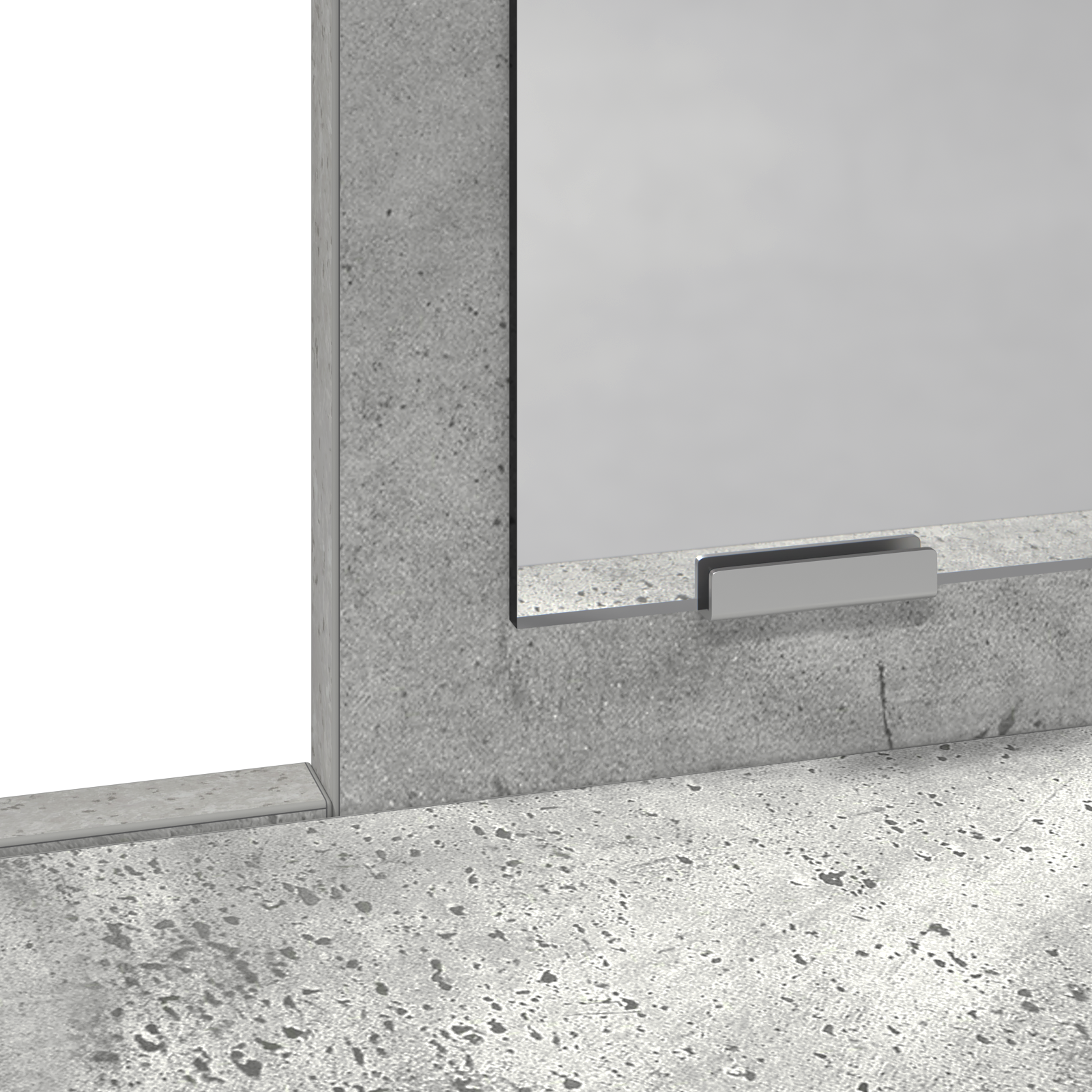 Tavolo da Trucco con Cassetti Grigio Cemento 79x41x140 cm