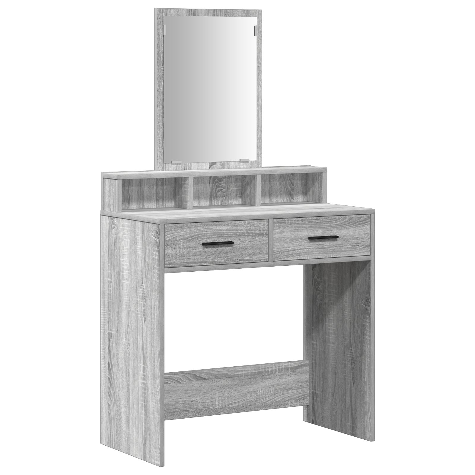 Grigio sonoma Legno ingegnerizzato, Specchio 79 x 41 x 140 cm