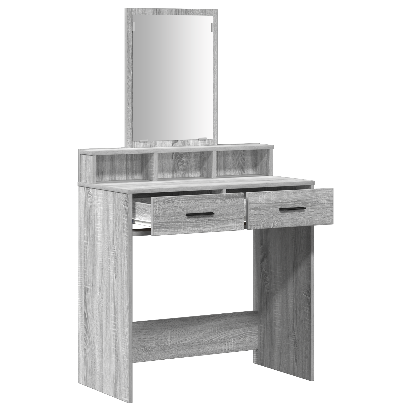Grigio sonoma Legno ingegnerizzato, Specchio 79 x 41 x 140 cm