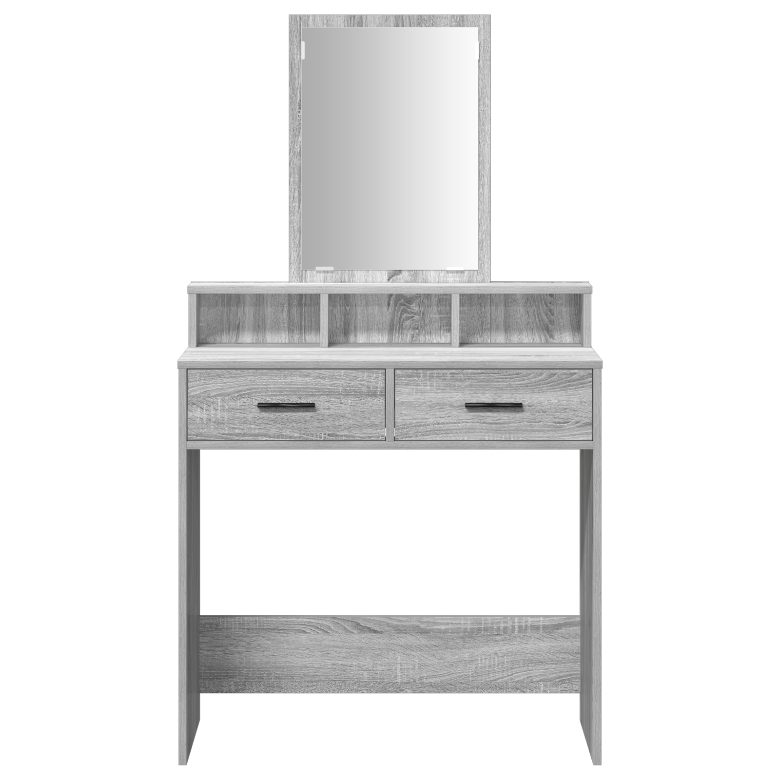 Grigio sonoma Legno ingegnerizzato, Specchio 79 x 41 x 140 cm