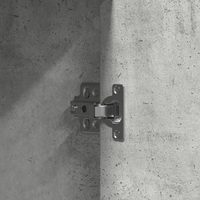 Tavolo da trucco con luci LED Grigio cemento 102x33x135 cm