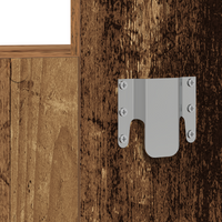 Specchiera da parete Legno antico 83x40x70 cm