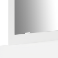 Toeletta a Muro Bianca 100x40x70 cm