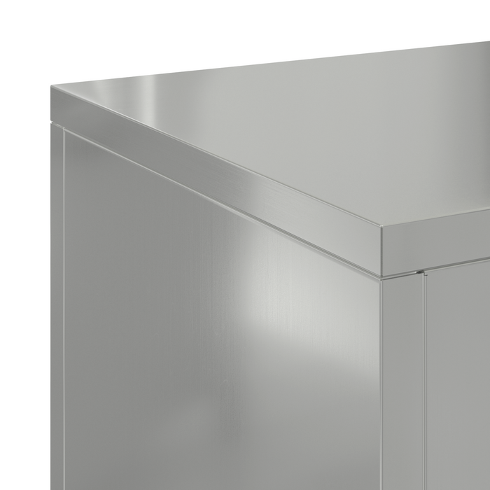 Portavasi da esterno Pillar 2 pcs 24x24x35 cm Acciaio zincato