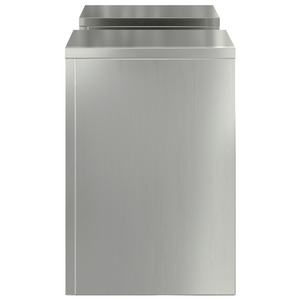 Portavasi da esterno Pillar 2 pcs 24x24x35 cm Acciaio zincato