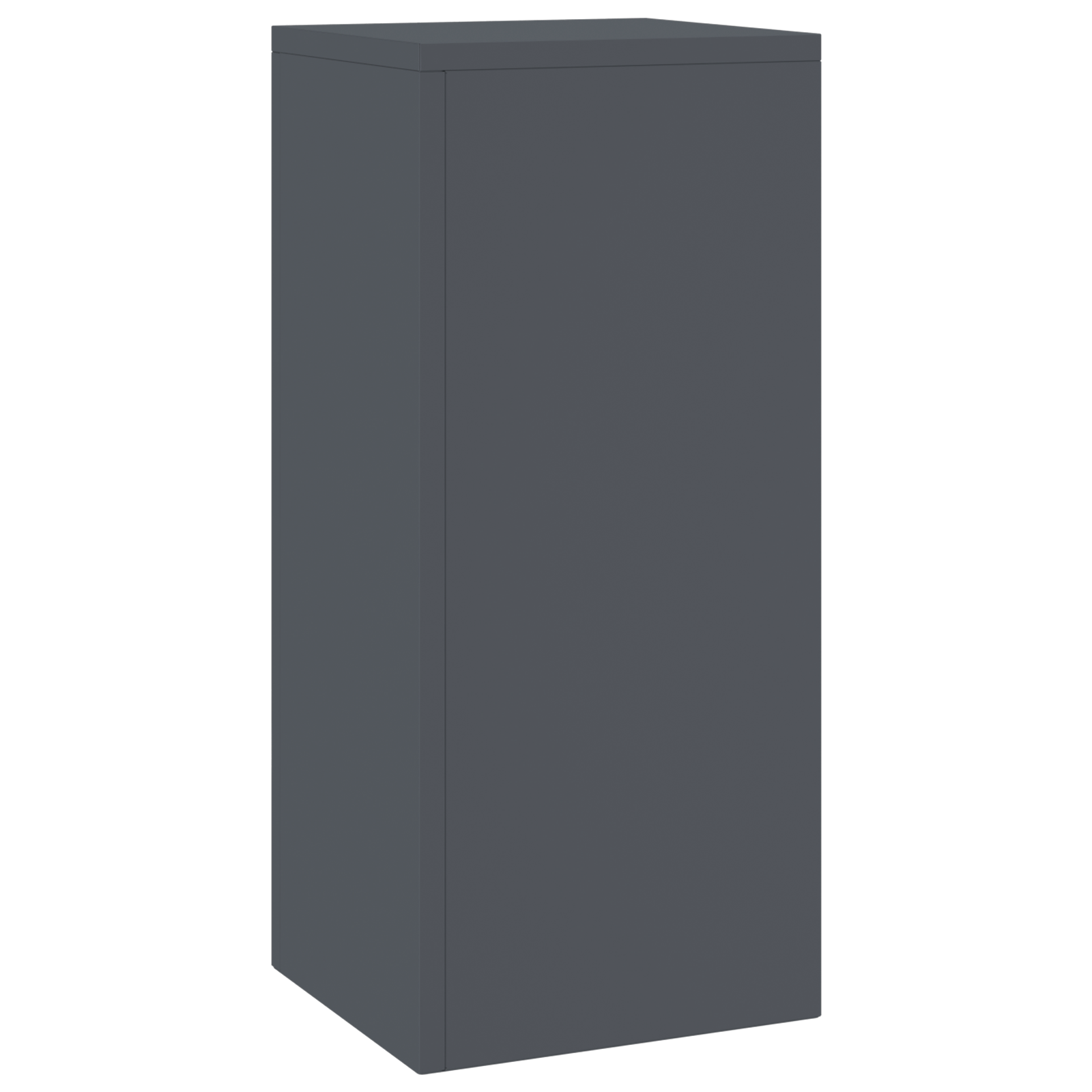 Supporti per Piante da Esterno Pillar 2 pcs Antracite 24x24x55 cm Acciaio