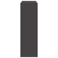 Supporti per Piante da Esterno Pillar 2 pz Nero 24x24x75 cm Acciaio