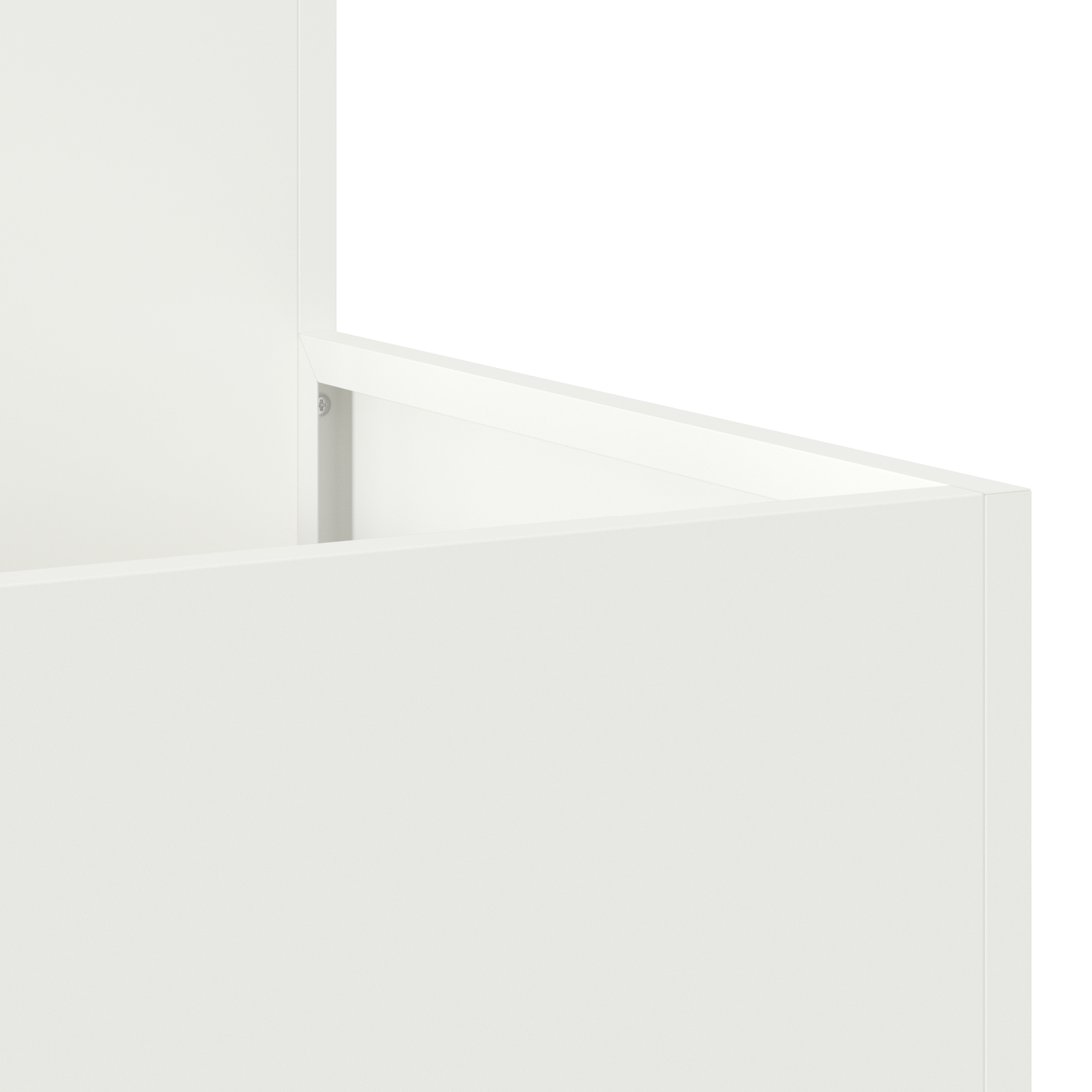 Fioriera da Giardino 80x80x48 cm Acciaio Bianco