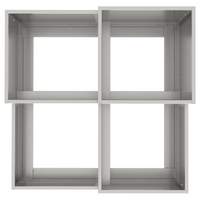 Fioriera da Giardino 80x80x60 cm Acciaio Inossidabile