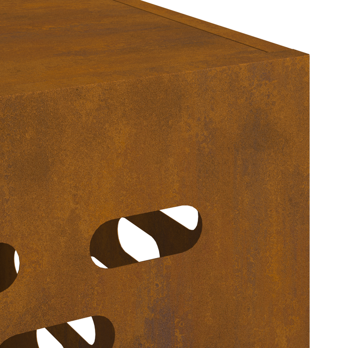 Copertura per Condizionatore d'Aria 90x40x60 cm Acciaio Resistente alle Intemperie