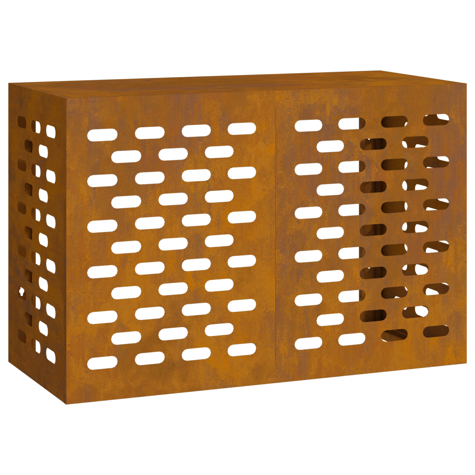 Copertura per Condizionatore d'Aria 90x40x60 cm Acciaio Resistente alle Intemperie