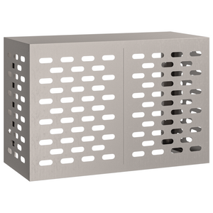 Copertura per Condizionatore d'Aria 90x40x60 cm Acciaio Resistente alle Intemperie