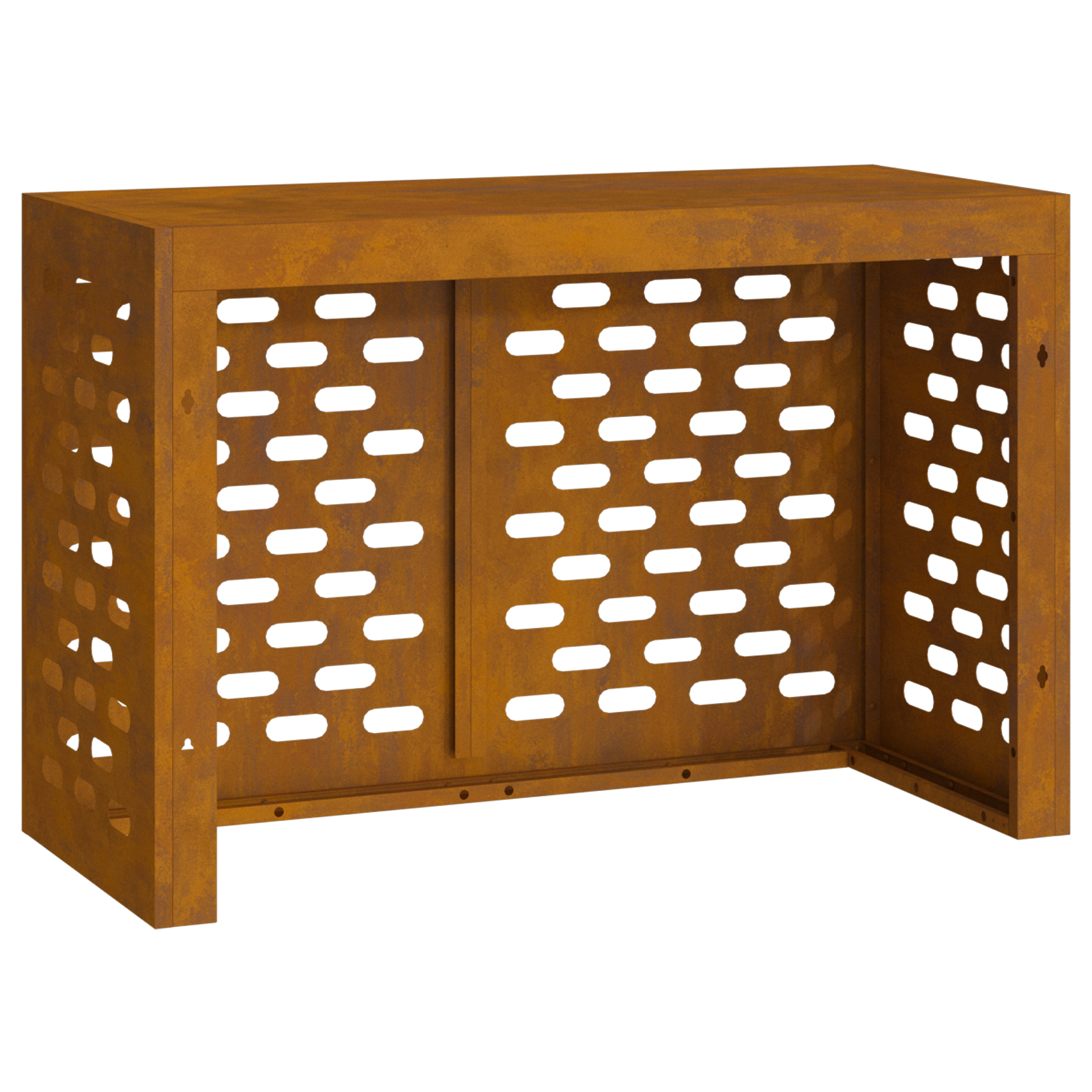 Copertura per Condizionatore d'Aria 90x40x60 cm Acciaio Resistente alle Intemperie