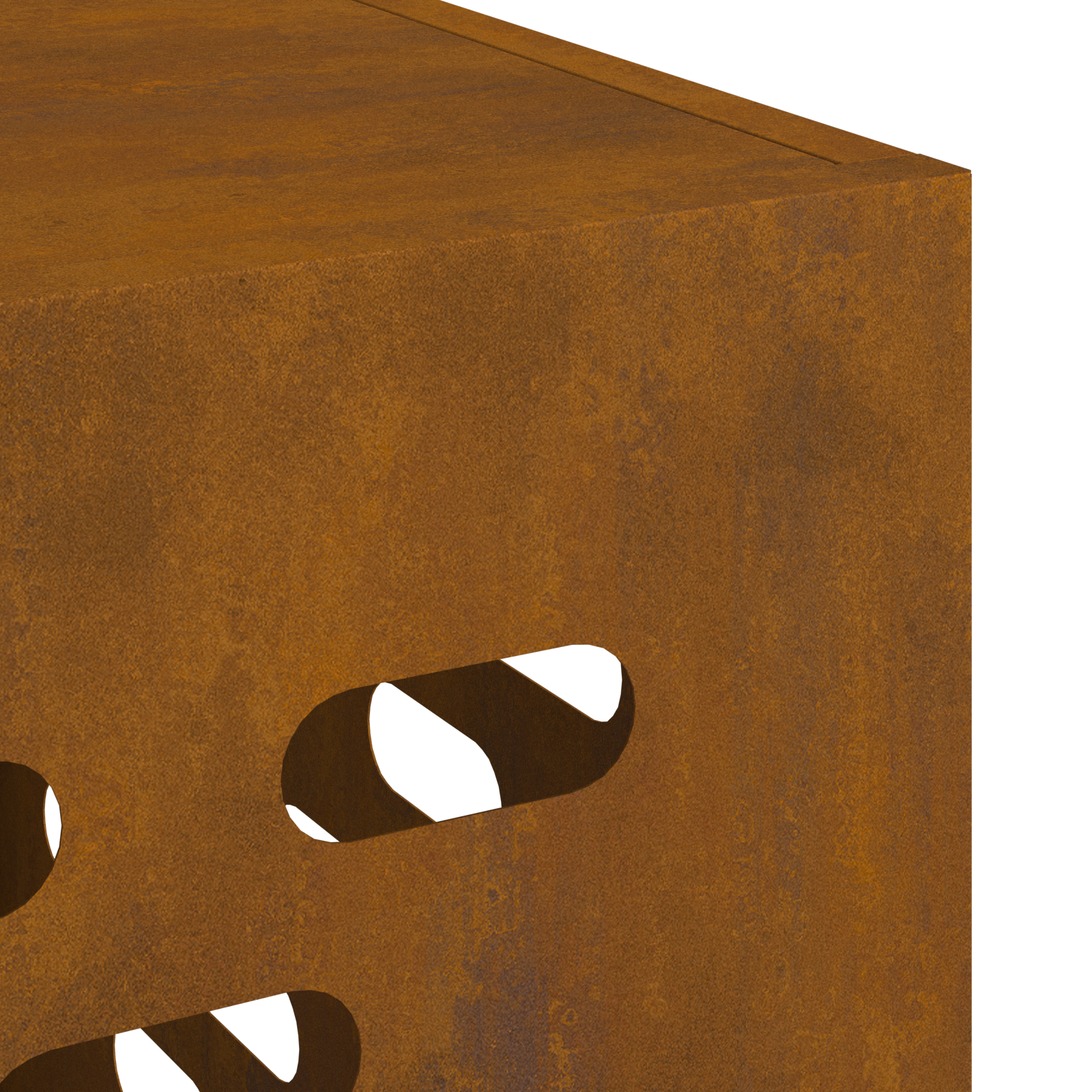 Copertura AC 110x50x80 cm Acciaio Resistente agli Agenti Atmosferici