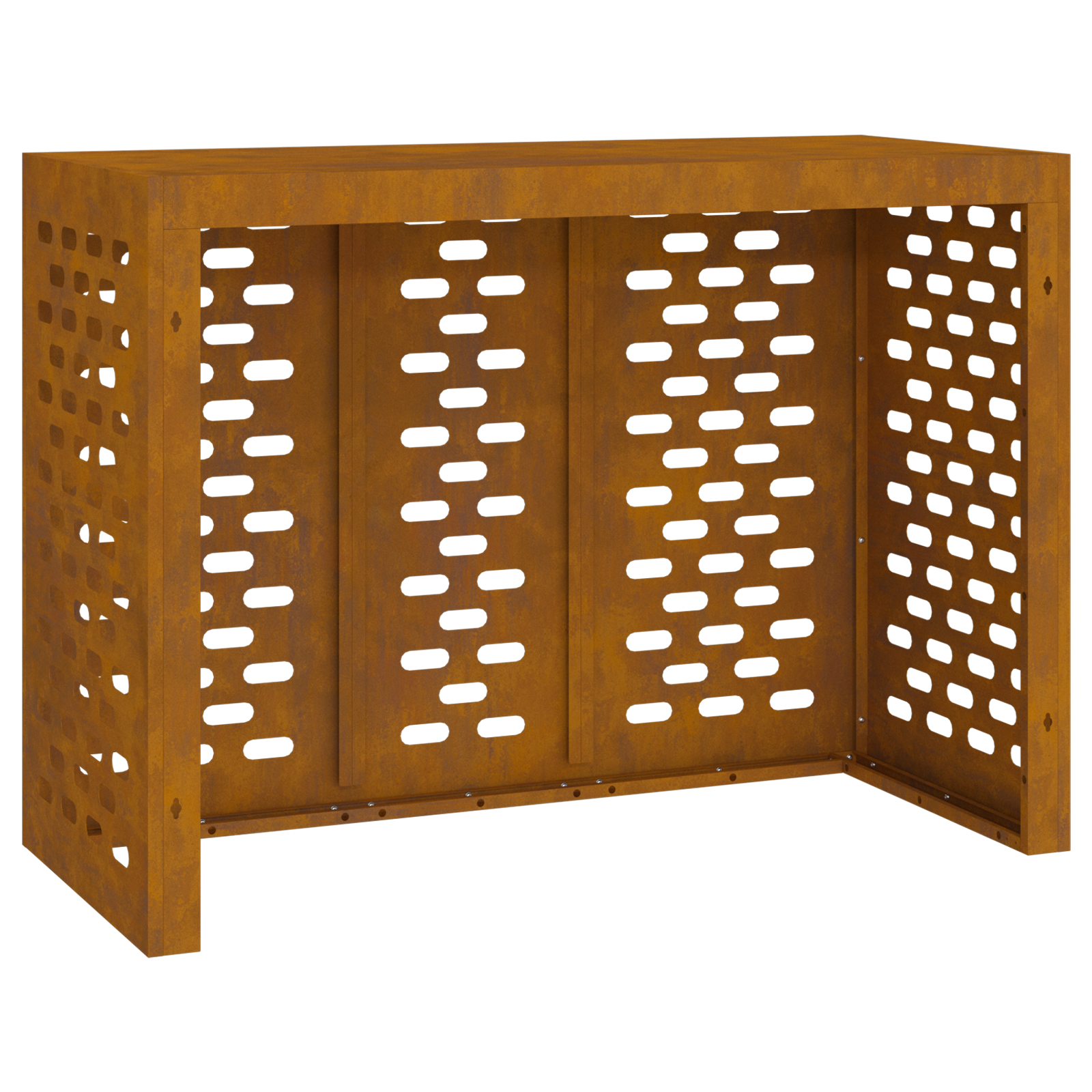 Copertura AC 110x50x80 cm Acciaio Resistente agli Agenti Atmosferici