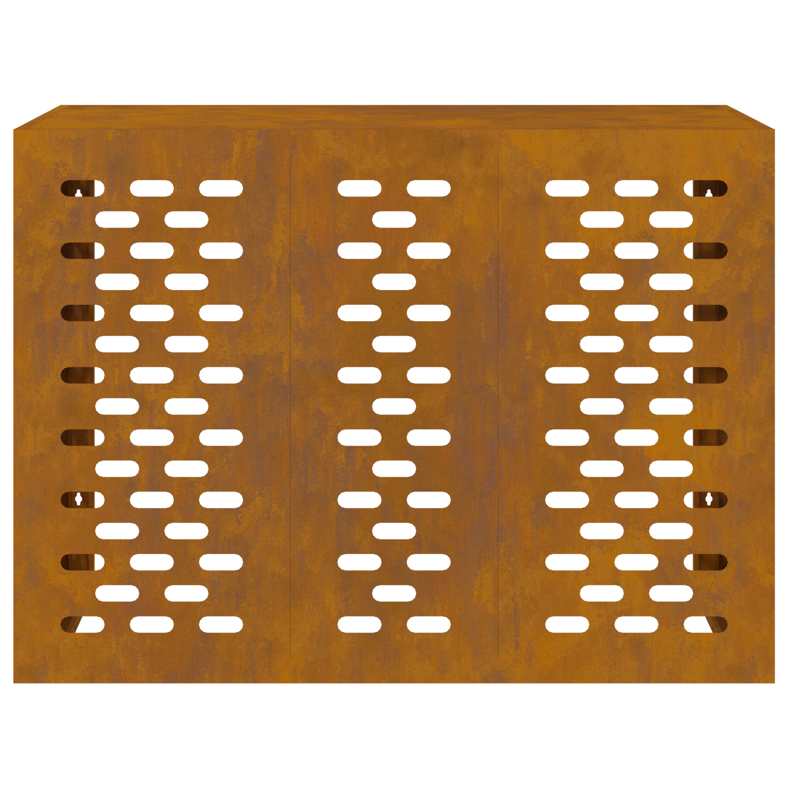 Copertura AC 110x50x80 cm Acciaio Resistente agli Agenti Atmosferici