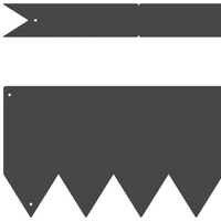 Bordi per Prato 30 pcs Nero 100x0.5x15 cm Acciaio