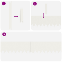 Bordi per prato 20 pcs Bianco 100x0.5x20 cm Acciaio