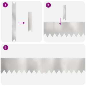 Rifiniture per prato 30 pcs 100x0,5x20 cm Acciaio inossidabile