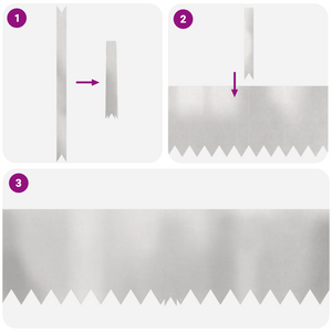 Bordi per Prato 20 pcs 100x0.5x30 cm Acciaio Inossidabile